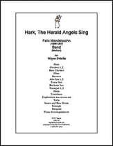 Hark, the Herald Angels Sing Concert Band sheet music cover